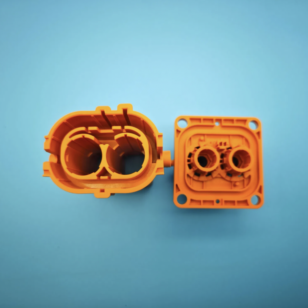 PA66/GF Connector/Plug Injection Molding Part Plastic Product