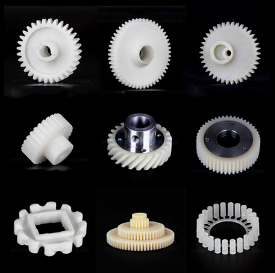 Customized Nylon PP Plastic Injection Gears Bevel/Crown/Worm/Helical Sprocket/Spur Gears