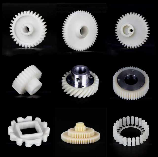 Customized Nylon PP Plastic Injection Gears Bevel/Crown/Worm/Helical Sprocket/Spur Gears