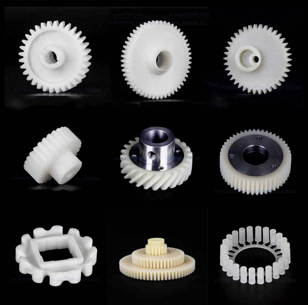 Customized Nylon PP Plastic Injection Gears Bevel/Crown/Worm/Helical Sprocket/Spur Gears