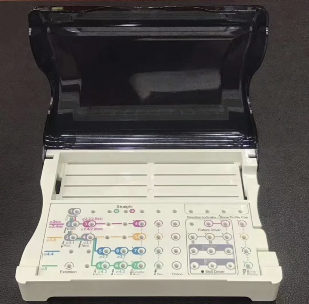 Customized Plastic Autoclave Dental Implant Tool Box Made by Polyphenylsulfone