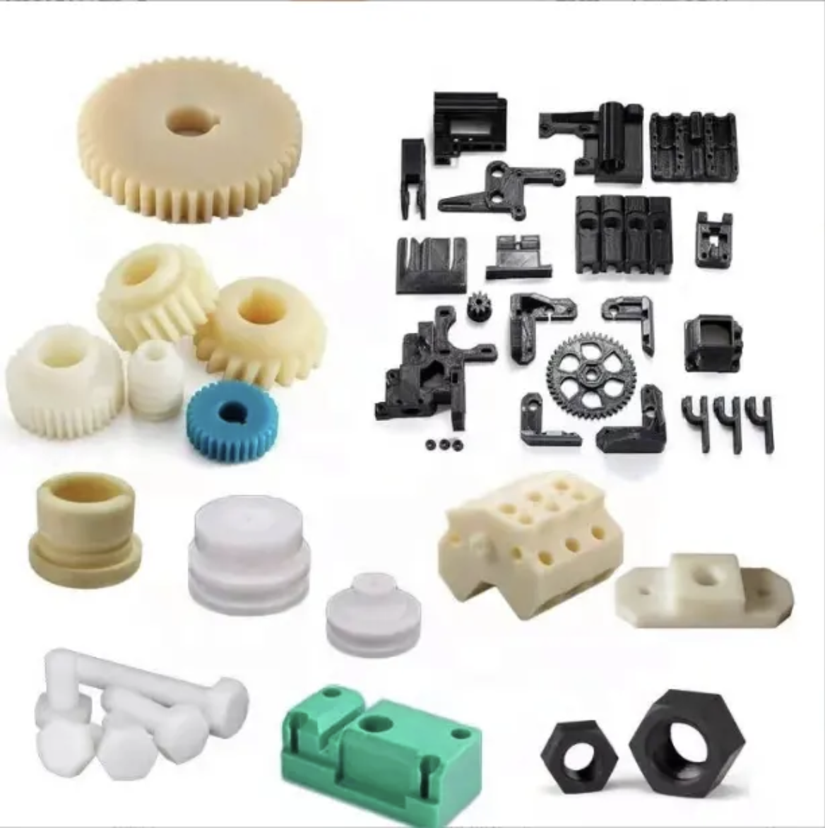 PP/PC/PE/ABS/PVC/PS/POM/Nylon Plastic Molding/Moulded/Moulding Injection Parts for Auto/Car/Construction/General/Electronic Industry