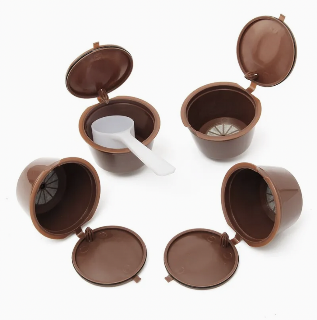 Food Grade PP Material Coffee Capsule Customized Portable Coffee Capsule Cup Powder Food Packaging
