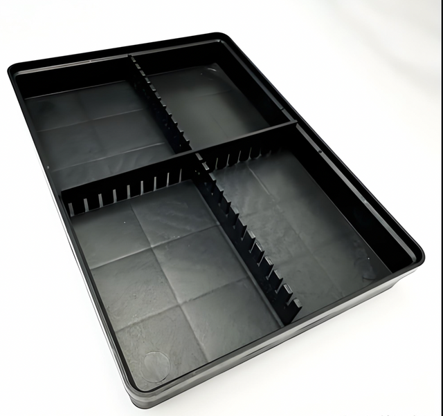 cheap plastic moulding Conductive PP/CF Static-free Tray