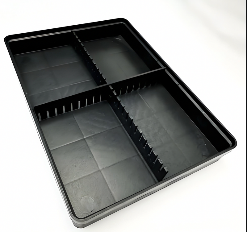 cheap plastic moulding Conductive PP/CF Static-free Tray