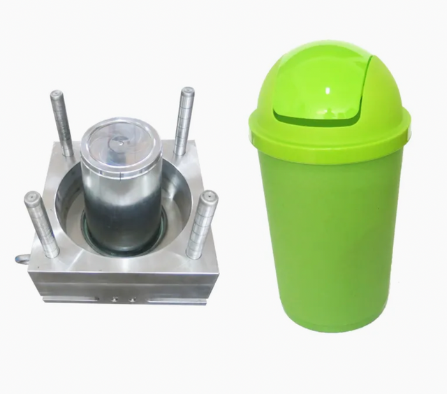 High Quality Plastic Injection Outdoor Plastic Injection Bin Dustbin Mould