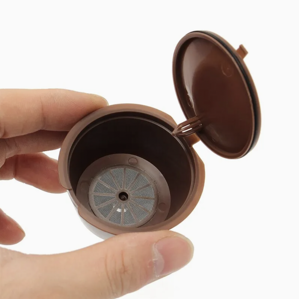 Food Grade PP Material Coffee Capsule Customized Portable Coffee Capsule Cup Powder Food Packaging