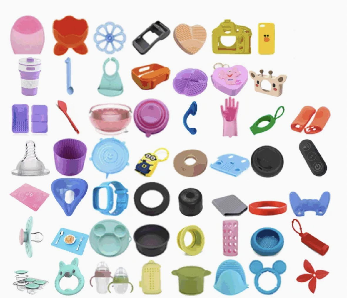  Precision Plastic TPE Soft Rubber/Silicone Injection Molding Two Shot Molding Overmolding
