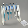 injection molding Snap-Fit Molded ABS/PP Pipette Stand 