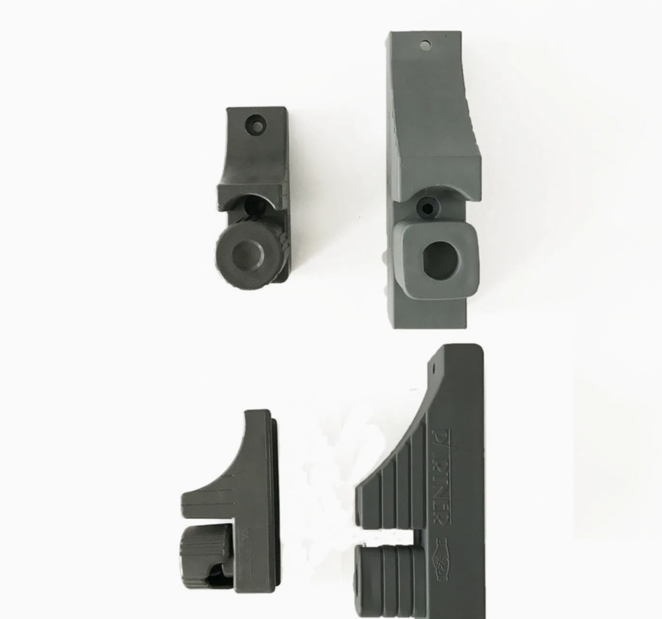 Custom Plastic Injection Molded Cabinet Parts Adjustable Leg/Feet Plastic Parts by PVC/ABS/PP/PE/PA6/PA66
