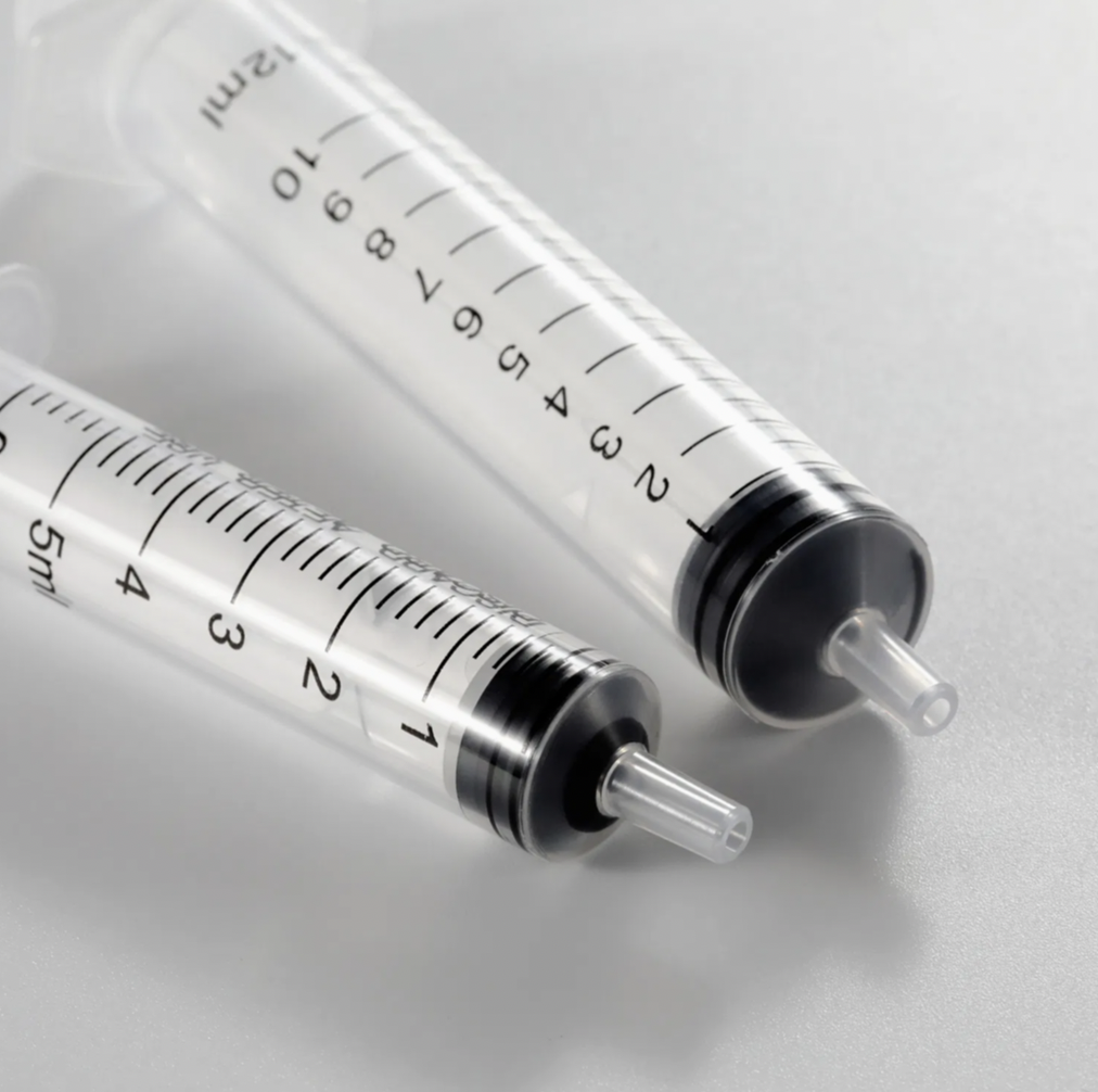 Steroid Irrigation Disposable Insulin Medical Injection Plastic Syringe with Hypodermic Needles