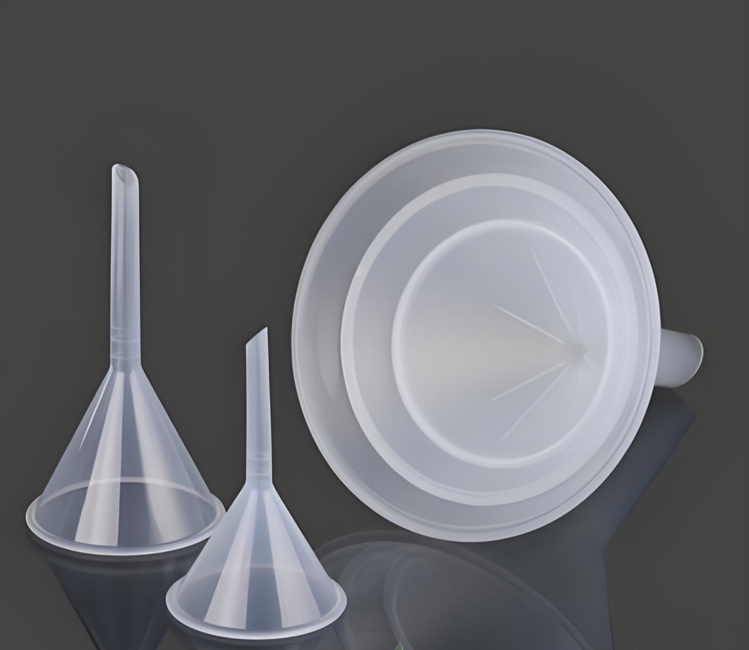 large injection molding Pore-sized PP/PE Filter Funnel