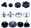 Custom Plastic Injection Molded Cabinet Parts Adjustable Leg/Feet Plastic Parts by PVC/ABS/PP/PE/PA6/PA66