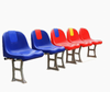PP Injection Molded Fixed Plastic Stadium Chair, Plastic Bucket Seat for Football Stadium