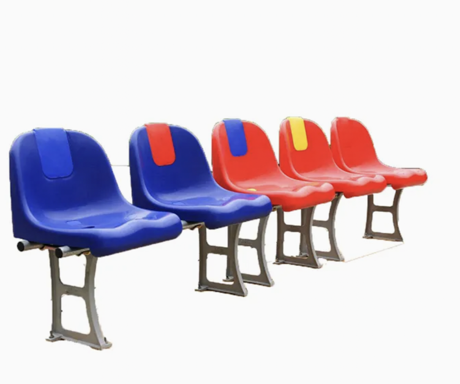 PP Injection Molded Fixed Plastic Stadium Chair, Plastic Bucket Seat for Football Stadium