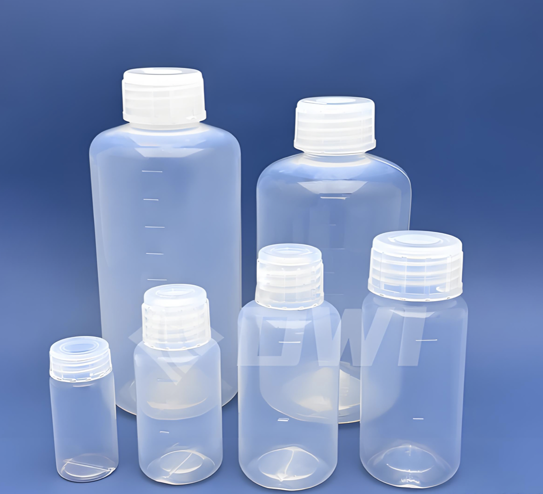 plastic moulding Solvent-Resistant Molded PTFE/PP Vial 