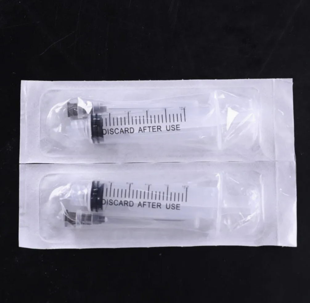 Steroid Irrigation Disposable Insulin Medical Injection Plastic Syringe with Hypodermic Needles