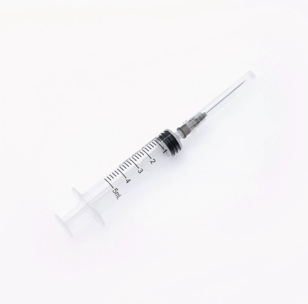 China Supplier of Medical Plastic Disposable Injection Syringe with Needle