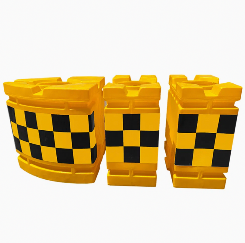 Highway Traffic Guardrail Driveway Moulding Plastic Barriers Injection Blow Molding