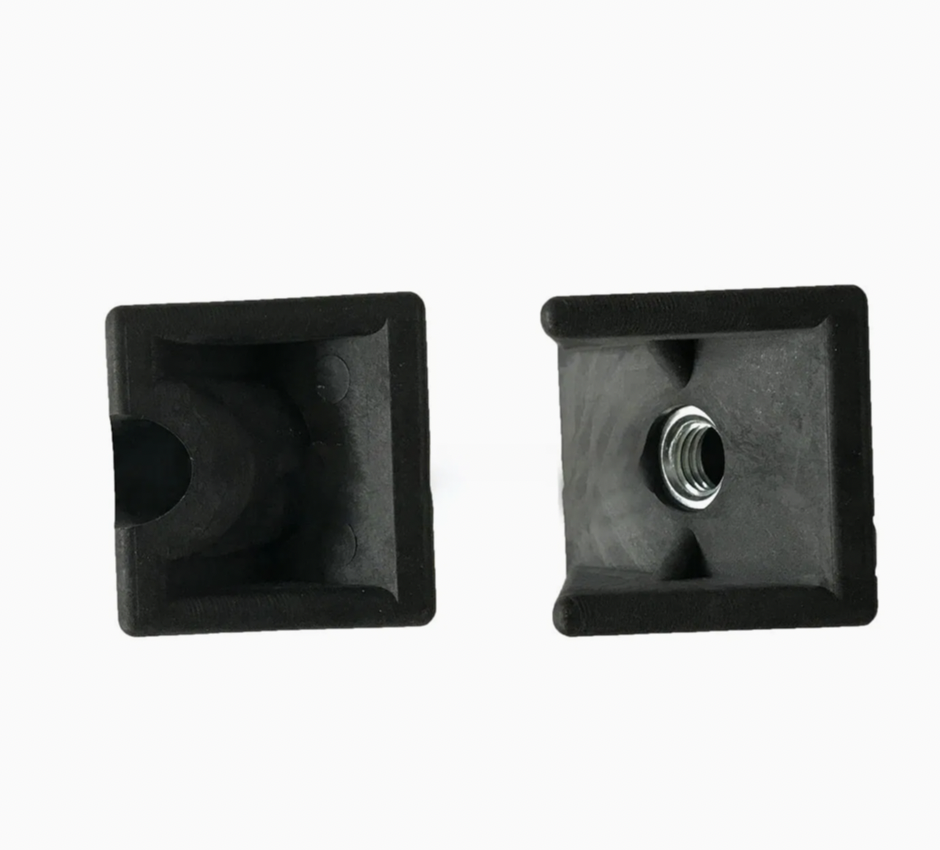 Custom Plastic Injection Molded Cabinet Parts Adjustable Leg/Feet Plastic Parts by PVC/ABS/PP/PE/PA6/PA66