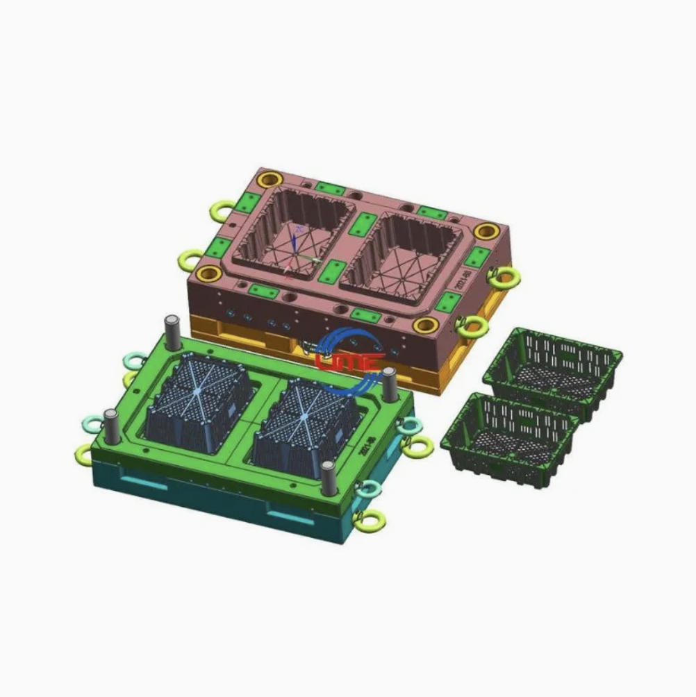 China Factory Customed Supply Stable Operation Plastic Basket Injection Mold