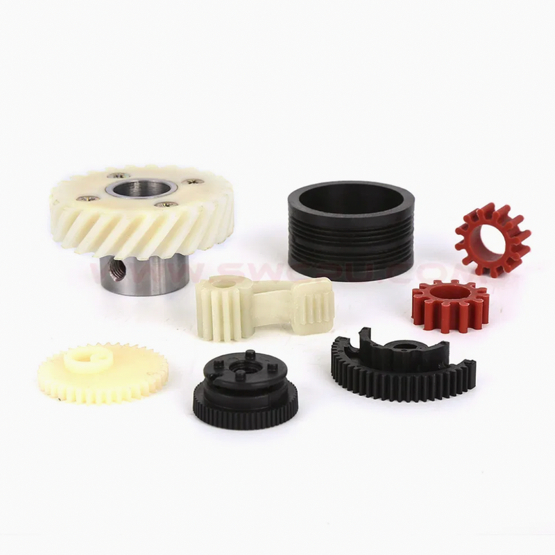 Customized Nylon PP Plastic Injection Gears Bevel/Crown/Worm/Helical Sprocket/Spur Gears