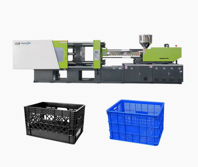 Automatic 450 Ton Plastic Chair Fruit Vegetable Basket Garbage Bin ABS PVC PP Pipe Making Injection Molding Machine Machinery