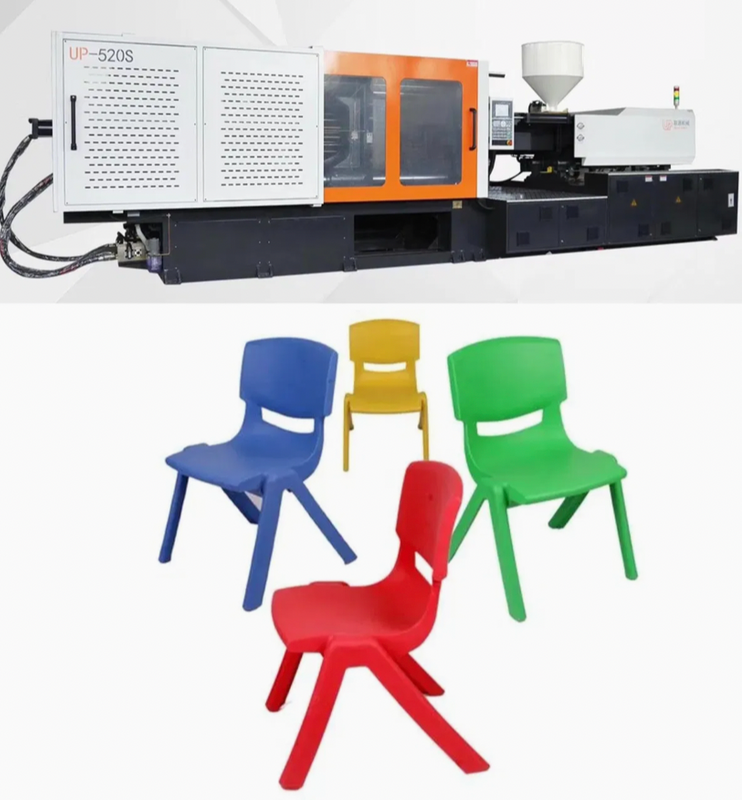 Gas Injection Hollow PP Office Chair Plastic Molding Injection Product