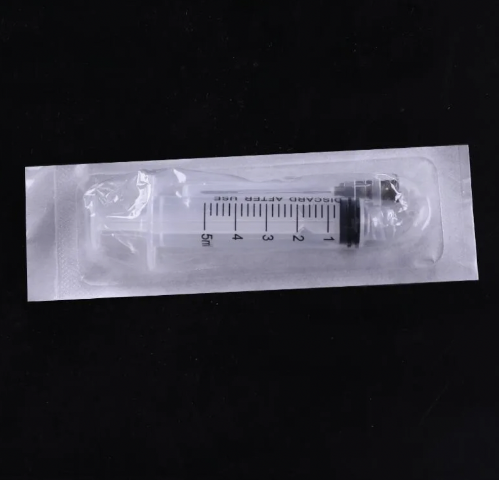 Steroid Irrigation Disposable Insulin Medical Injection Plastic Syringe with Hypodermic Needles
