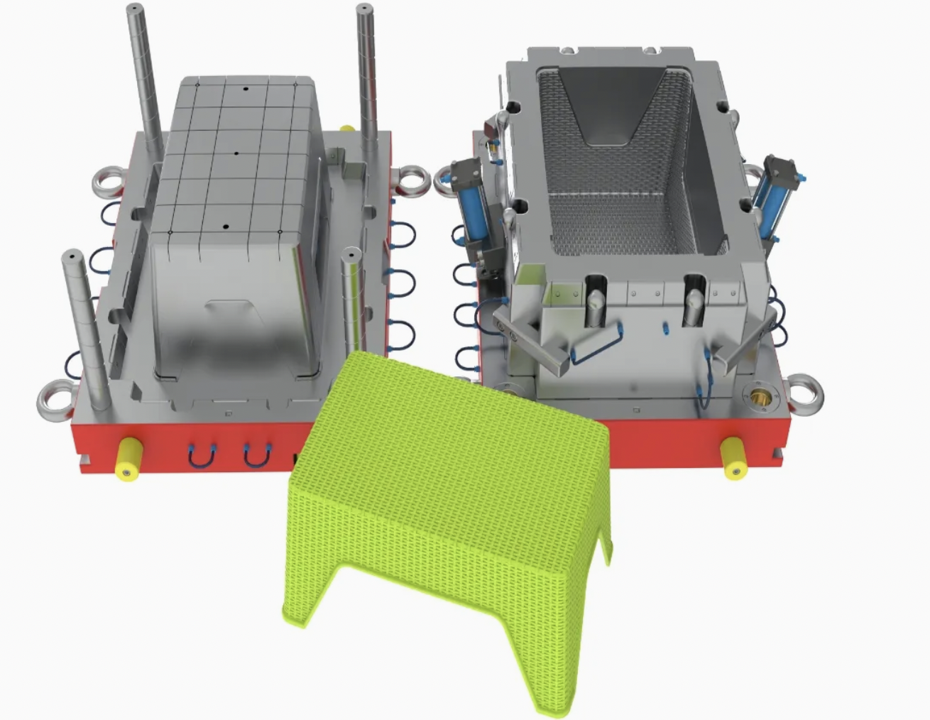 Customized High Quality Small Baby Big Full Adult Office Plastic Furniture Table Stool Chair Injection Mold Molds Mould Price
